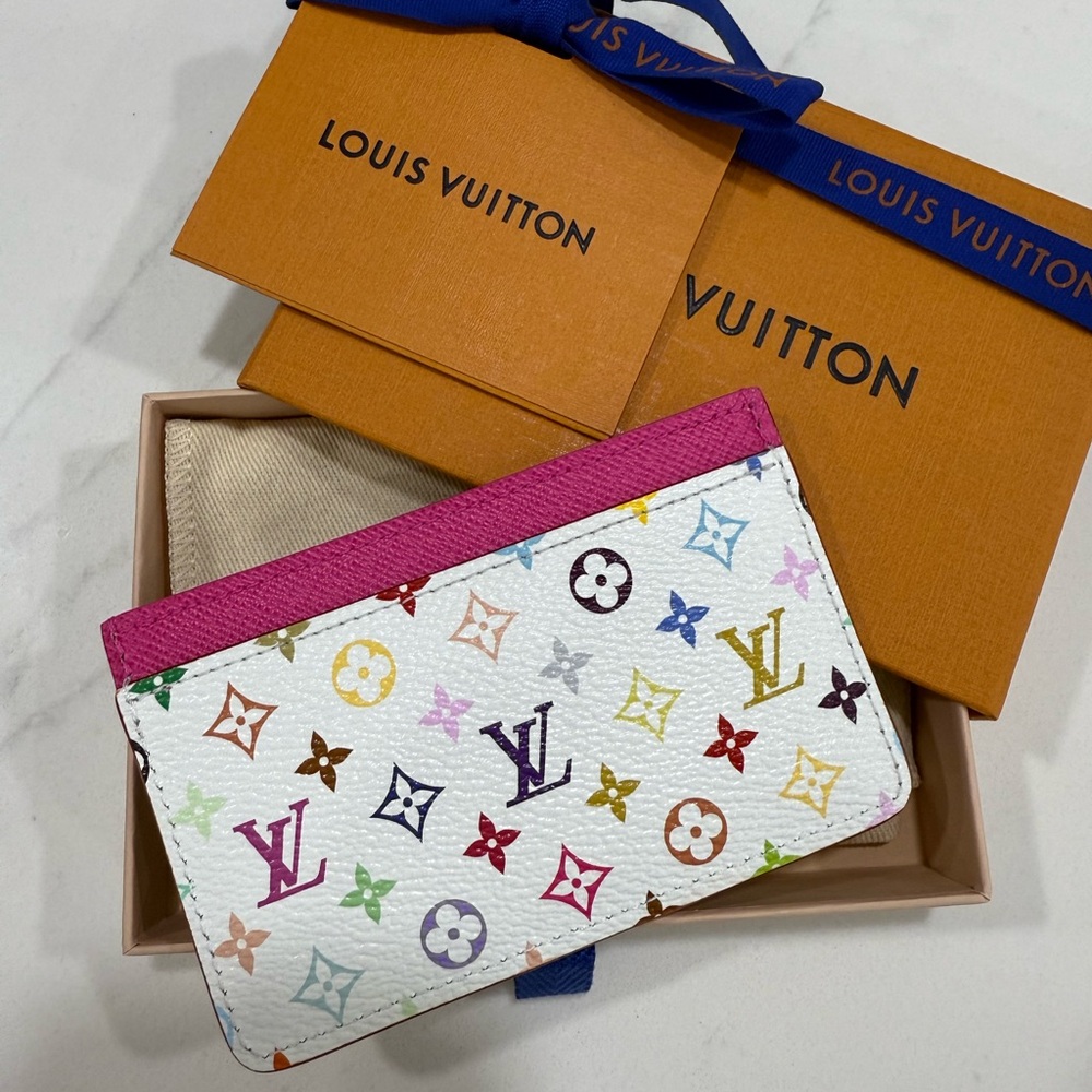 New Louis Vuitton Murakami card holder